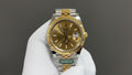 Datejust 41 - 126333 met champagne wijzerplaat en geelgouden Jubilee-band