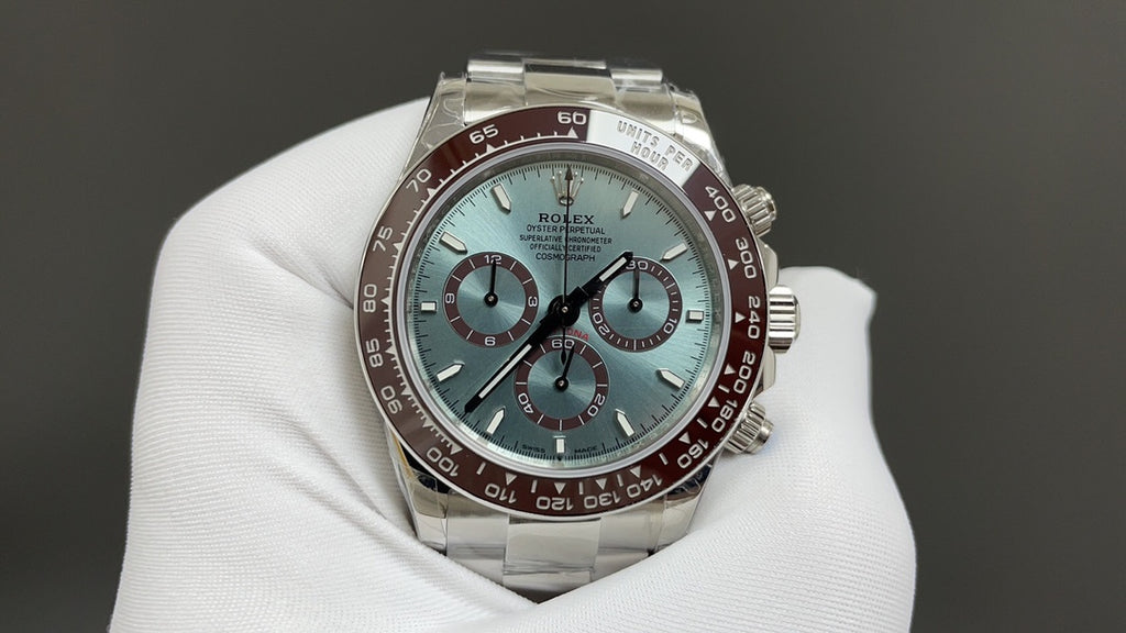 Daytona 116506 - met ijsblauwe wijzerplaat