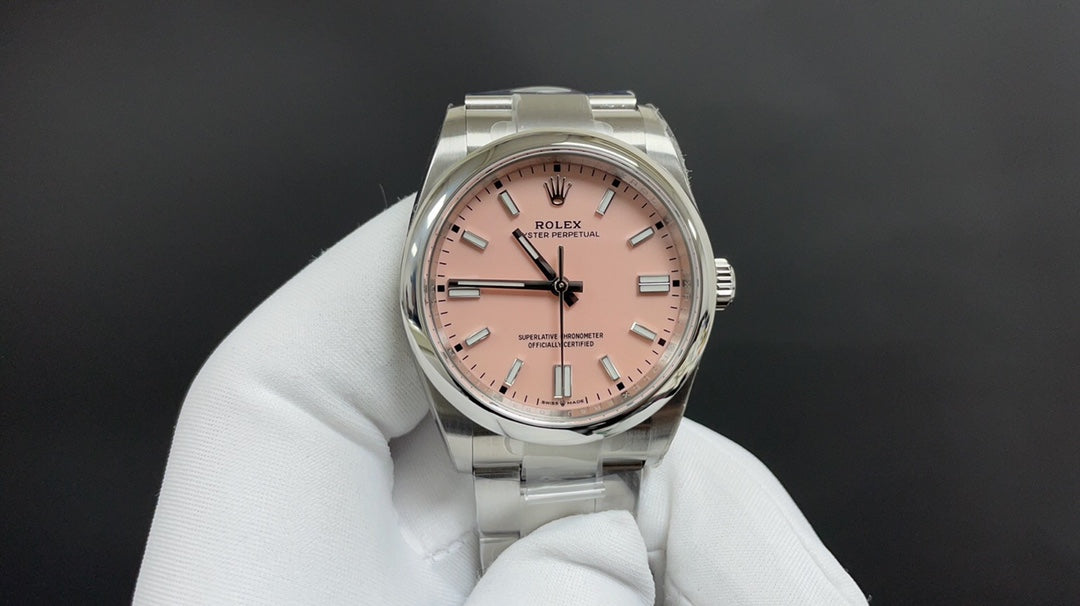Oyster Perpetual 36 - met roze wijzerplaat