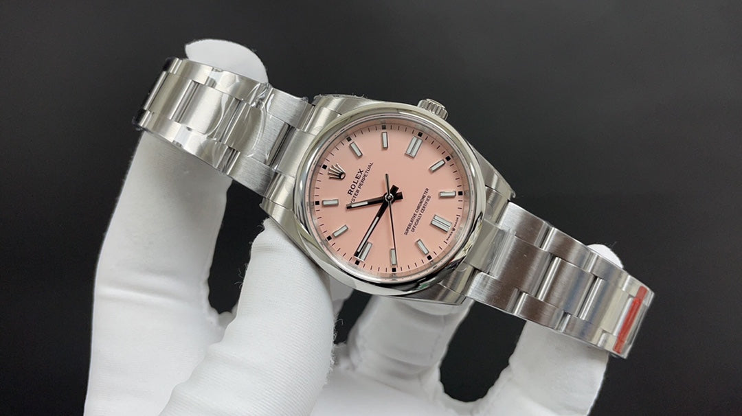 Oyster Perpetual 36 - met roze wijzerplaat