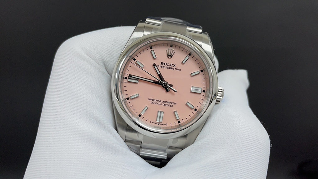 Oyster Perpetual 36 - met roze wijzerplaat