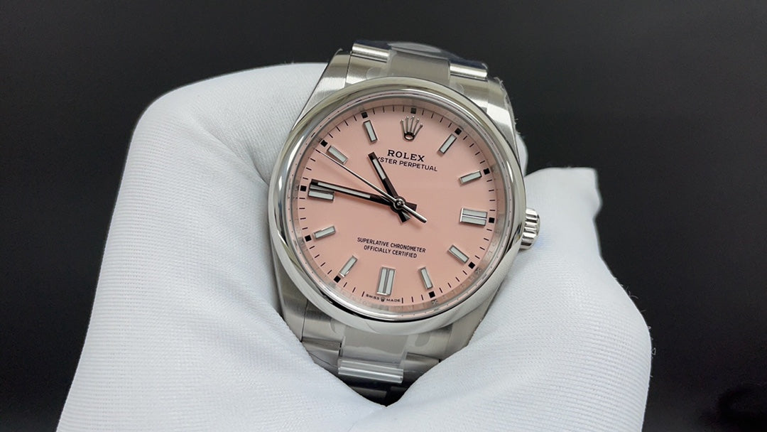 Oyster Perpetual 36 - met roze wijzerplaat