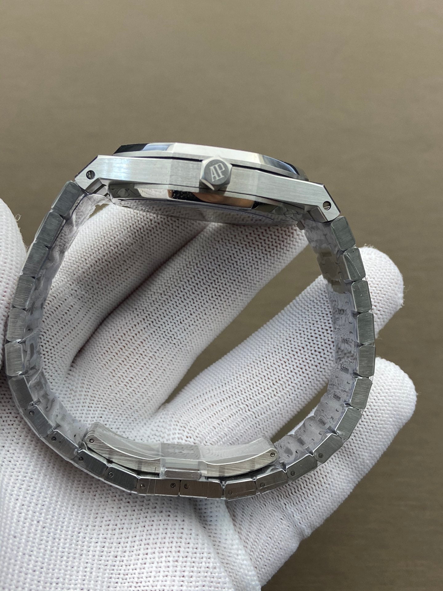 Royal Oak - met blauwe 'tapisserie' wijzerplaat