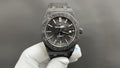 Royal Oak - met behuizing van gesmeed koolstof (forged carbon) en een zwarte wijzerplaat
