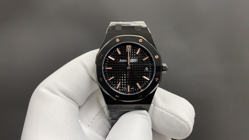 Royal Oak - zwart keramiek