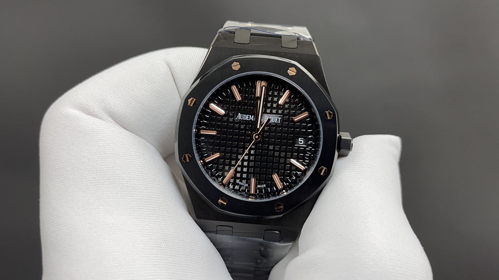 Royal Oak - zwart keramiek